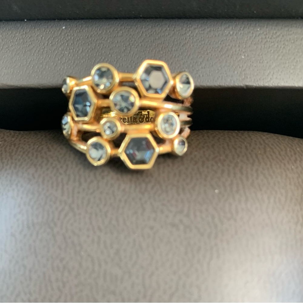 💎Stella & Dot Gold Plated Ring Sz 9